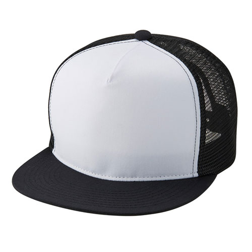 9663 フラットバイザー メッシュキャップ