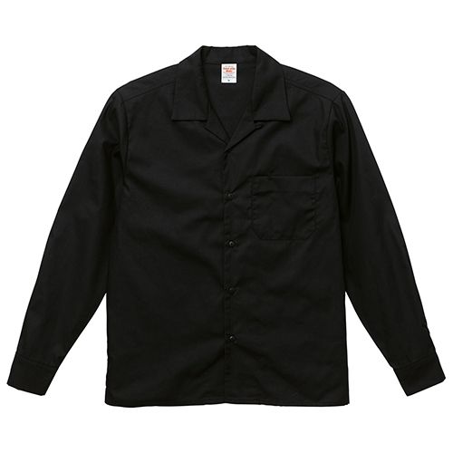 1760 T/C オープンカラー ロングスリーブ シャツ