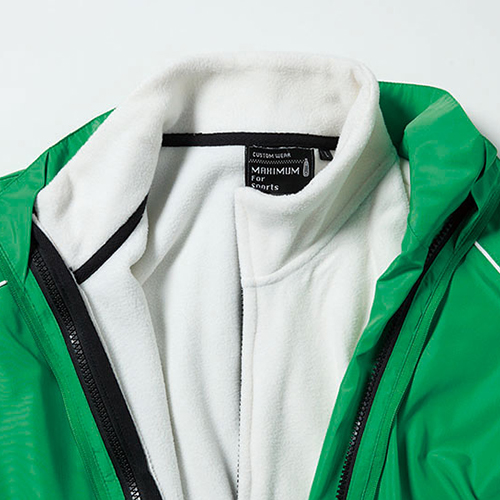 MJ0065フリースジャケットは<br />
MJ0064ハイブリットジャケットのライナーとして装着が可能<br />
ファスナーでしっかり装着