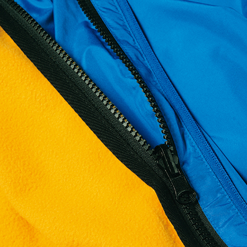 MJ0065フリースジャケットは<br />
MJ0064ハイブリットジャケットのライナーとして装着が可能<br />