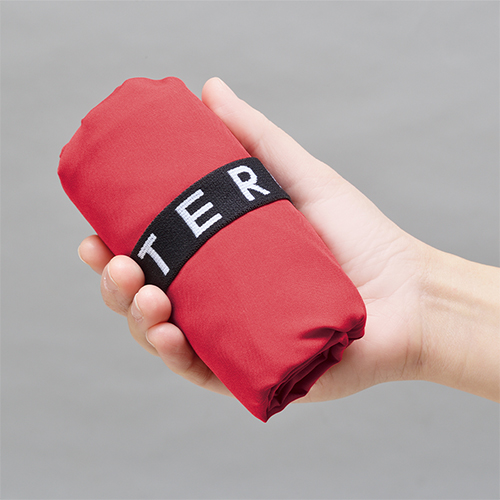 ゴムでぐるっとコンパクトに