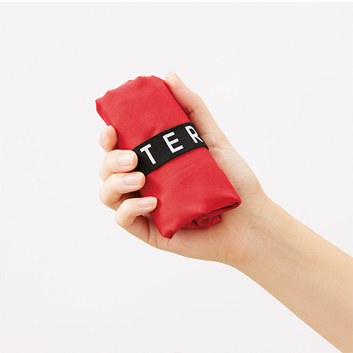 ゴムでぐるっとコンパクトに