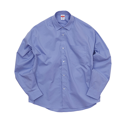 1299 ブロードルーズフィットロングスリーブシャツ