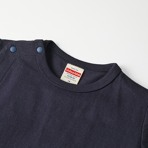 首リブは2本針のバインダー始末